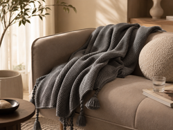 Arden Knitted Throw Blanket