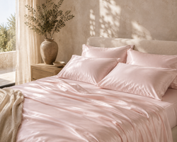 Luxury Silk Satin Bedding Set