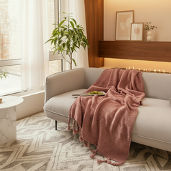 Arden Knitted Throw Blanket