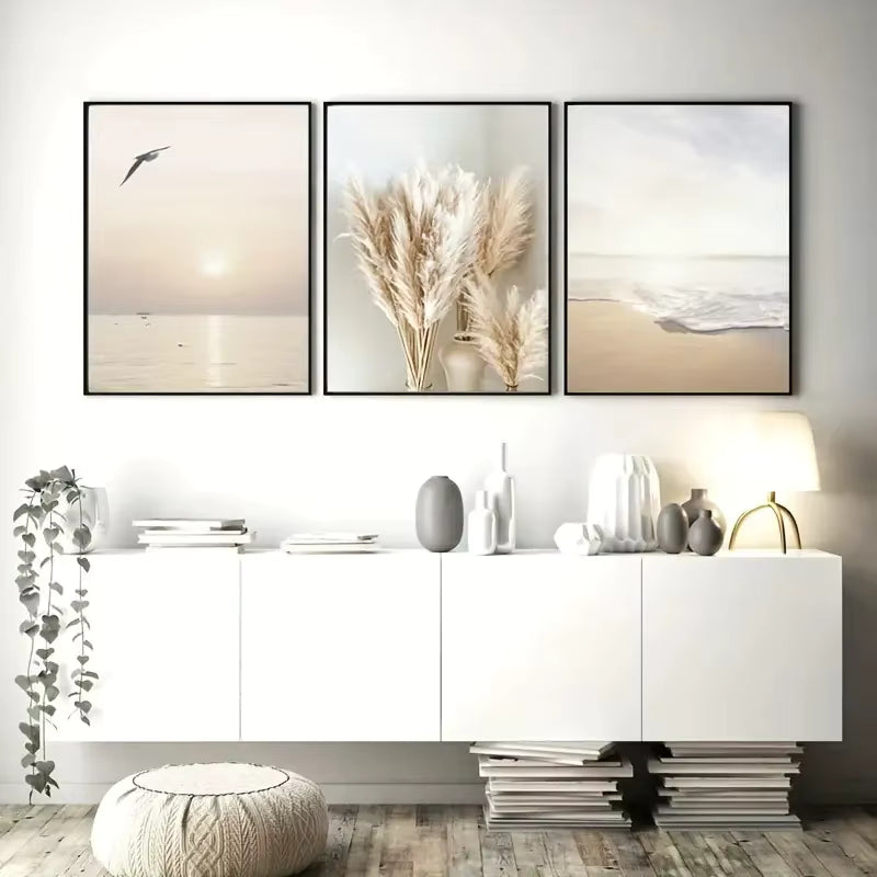 Coastal Reed Canvas Print