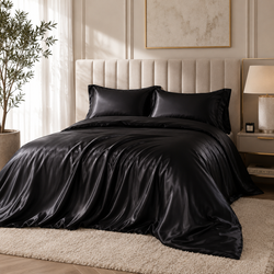 Luxury Silk Satin Bedding Set