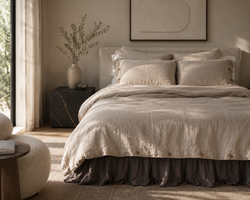 Avela Washed Linen Duvet Set