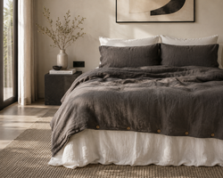 Avela Washed Linen Duvet Set
