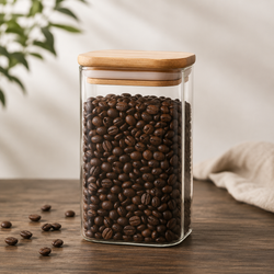 Kova Square Glass Airtight Storage Jar