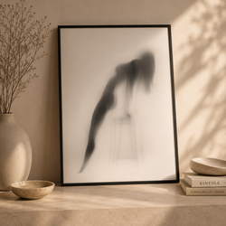 Forma Monochrome Canvas Print