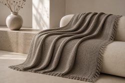 Maia Tassel Cotton Throw