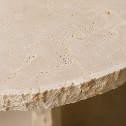 Sora Cave Marble Side Table