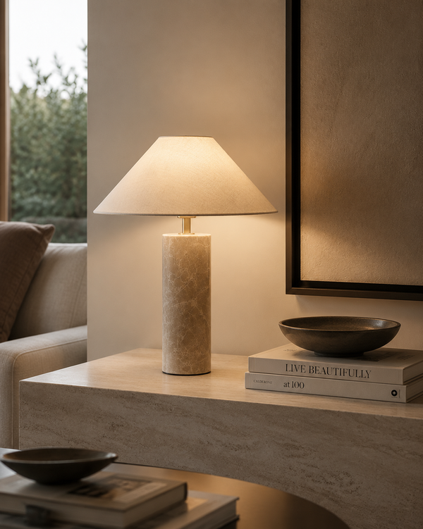 Siena Marble Table Lamp