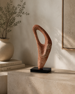 Ciro Travertine Stone Object