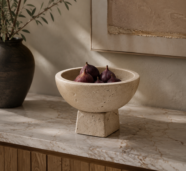 Luna Marble Fruit Tray
