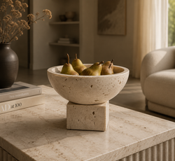 Luna Marble Fruit Tray
