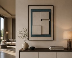 Aro Geometric Abstract Wall Art