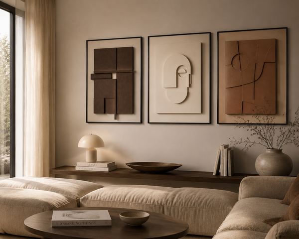 Aro Geometric Abstract Wall Art