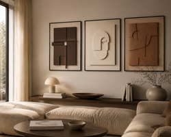 Aro Geometric Abstract Wall Art