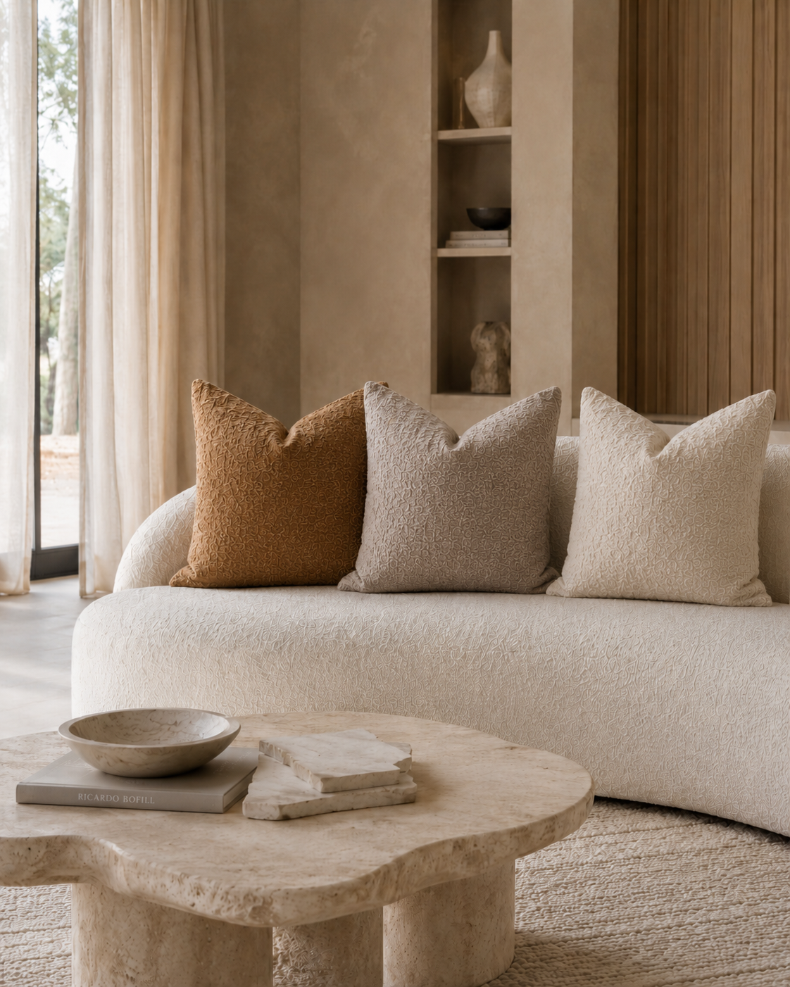 Sola Boucle Cushion Cover