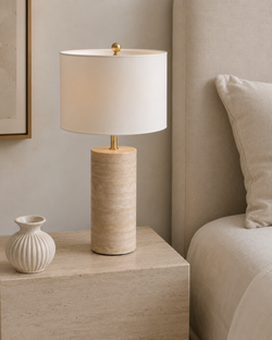 Ari Solid Wood Table Lamp