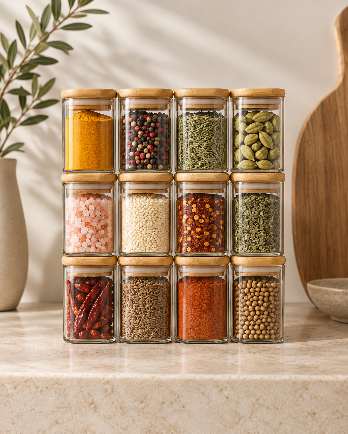 Aurelia Glass Pantry Jar Set