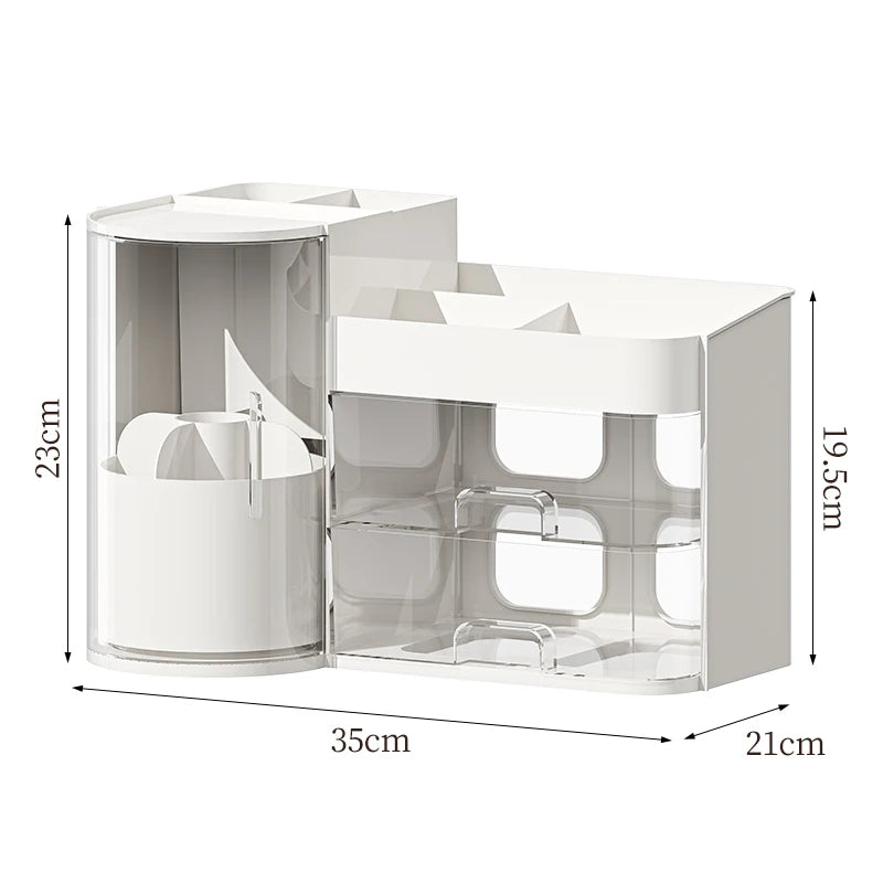 Rotating Vanity Organiser