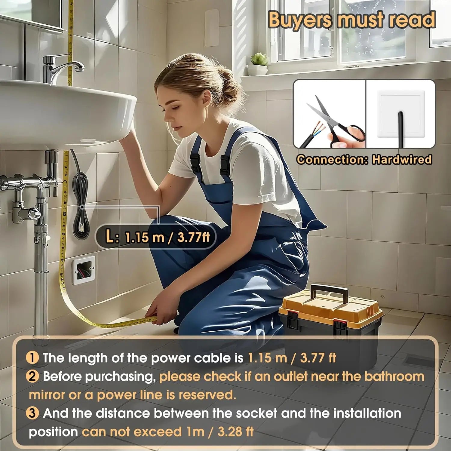 LED Touch Bathroom Mirror
