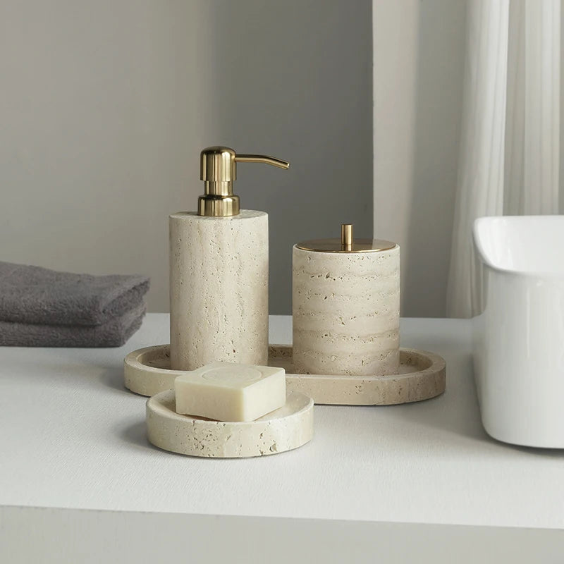 Natural Stone Bathroom Set