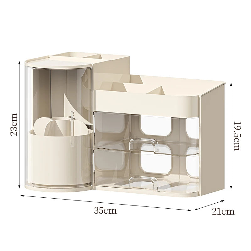 Rotating Vanity Organiser