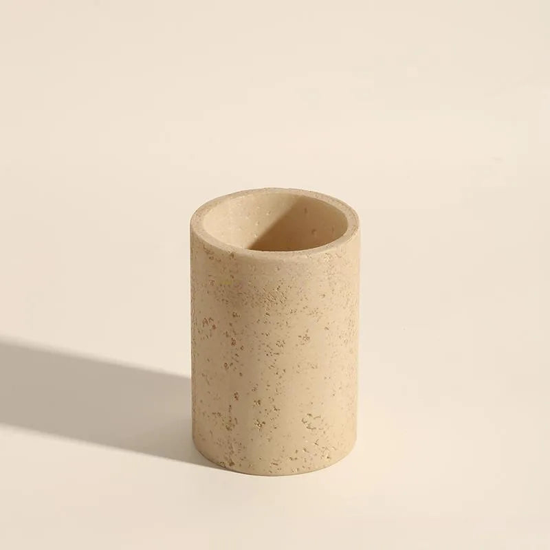 Limestone Bathroom Accessories Set