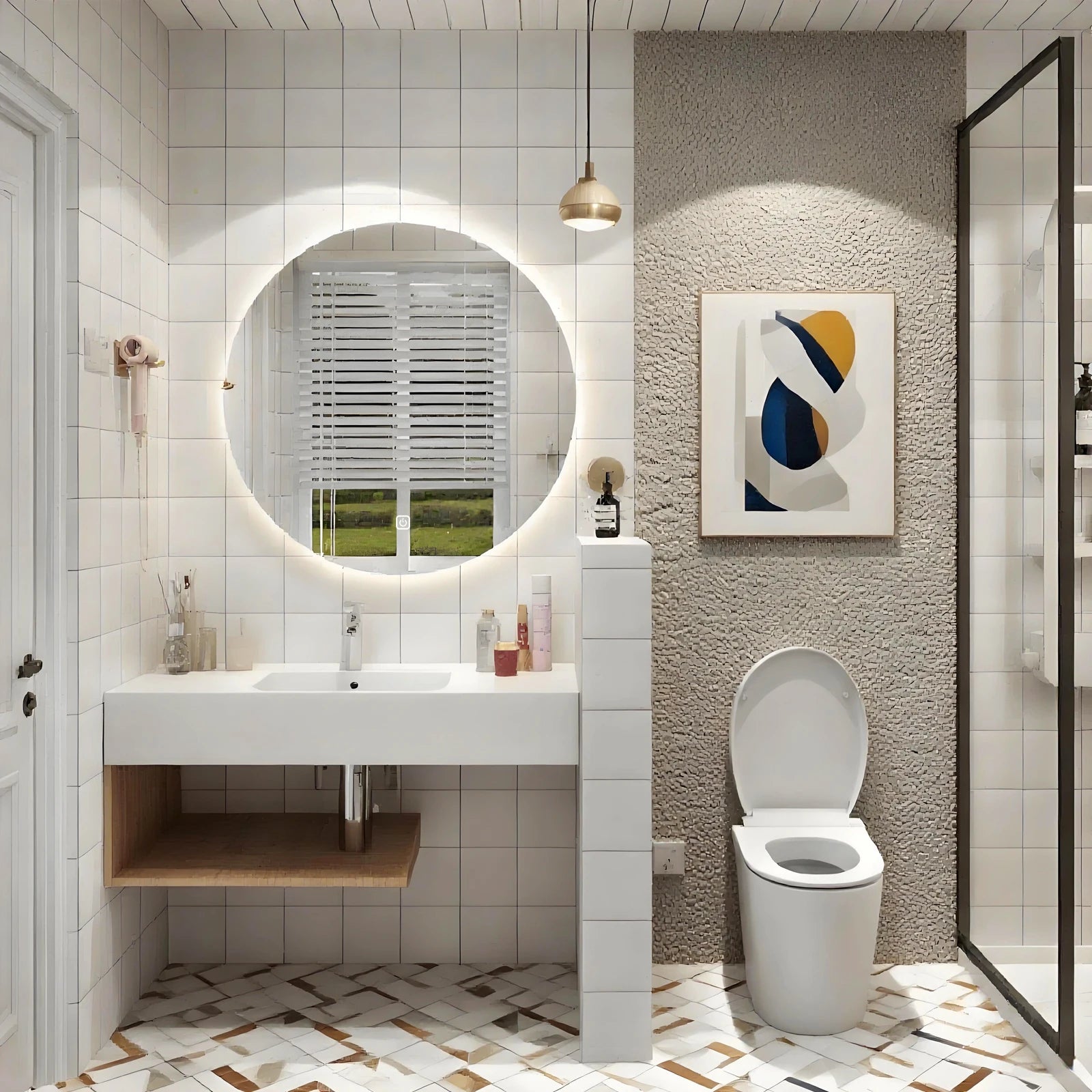 LED Touch Bathroom Mirror