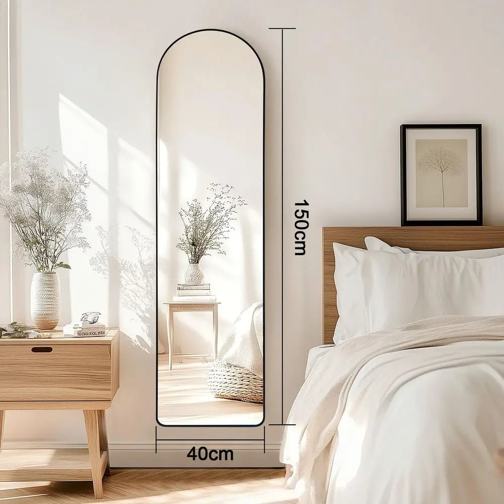 Arched Floor Mirror