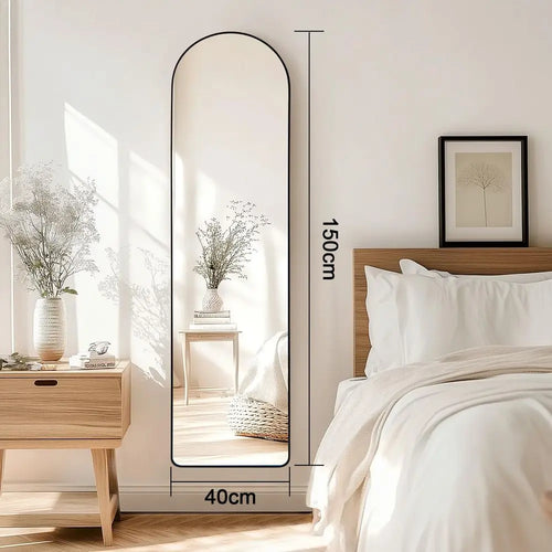 Arched Floor Mirror