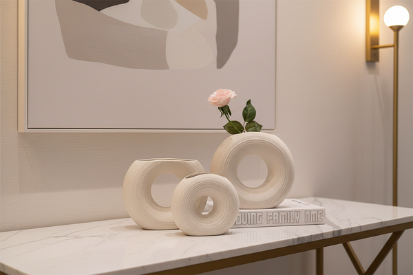Sera Frosted Vase