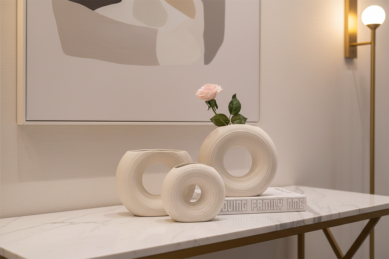 Sera Frosted Vase